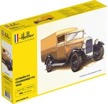 Maquette voiture de collection : Citroën C4 Fourgonnettes 1928 - 1:24 - Heller 80703