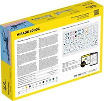 Maquette avion militaire : Starter Kit Mirage 2000 C 1/48 - Heller 56426