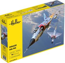 Maquette avion : Mirage IIIE-O-R-RD-EE-EA 1/48 - Heller 30422