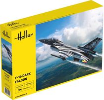 Maquette avion : F-16 Dark Falcon 1/48 - Heller 30411