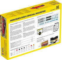 Maquette voiture : Starter Kit 500K Special Roadster 1/24 - Heller 56710