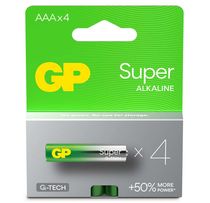 Piles AAA LR03 1,5V - GP Super alkaline