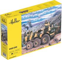 Maquette militaire : Blindé français VAB 6x6 1:35 - Heller 81141