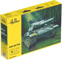 Maquette militaire : Char d'assaut français AMX 30/105 1/35 - Heller 81137