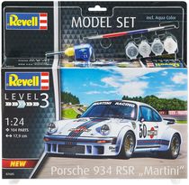 Boîte maquette voiture de collection : Model set Porsche 934 Rsr "Martini" - 1/24 - Revell 67685