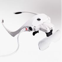 Outils de modélisme : Lunettes loupes avec éclairage LED - Heller 99029