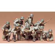 Figurines militaires : Panzer grenadiers allemands - 1/35 - Tamiya 35061