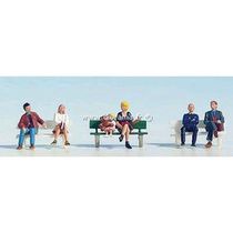 Figurines miniatures :   Gens assis   - Noch 15530