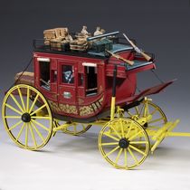 Maquette en bois : Diligence américaine - 1/10 - Amati 1711-01 B1711-01