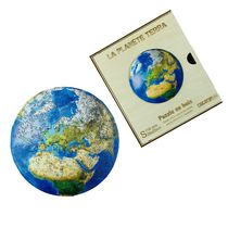 Puzzle décoratif en bois : Planète terra - Créatif Puzzle