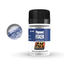 Pigments de peinture : Fixateur de pigments Pigment Fixer - AK INTERACTIVE AK048