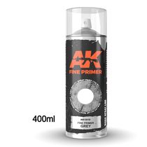 Peinture Spray Apprêt gris – AK Interactive 1010
