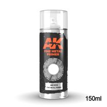 Peinture Spray Apprêt gris pour métal – AK Interactive 1016