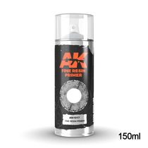 Peinture Spray Apprêt gris pour résine – AK Interactive 1017