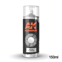 Peinture Spray aluminium – AK Interactive 1022