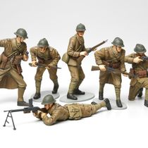 Figurines militaires : Infanterie française WWII 1/35 - Tamiya 35288