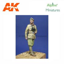 Figurines militaires : Officier de Panzer DAK 1/35 - AK Interactive AL35016