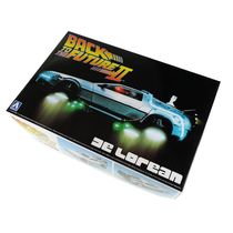 Maquette automobile : Delorean Retour vers le Futur II 1/24 - Aoshima 05917, 5917