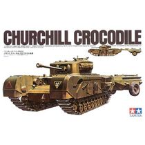 Maquette militaire : Char d'assaut Churchill Crocodile 1/35 - Tamiya 35100