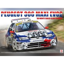 Maquette voiture : Peugeot 306 Maxi EVO2 1/24 - Beemax 24026