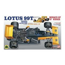 Maquette automobile : Lotus 99T 1987 World Champion Monaco 1/12 - NUNU BEEMAX 12001