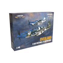 Maquettes d'avions militaires : Overlord D-Day Mustang/P51B Mustang 1/48 - Eduard 11181