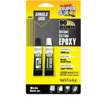 Glu pour maquettes : Super glue epoxy 90 secondes 6 g - Zap S16515353
