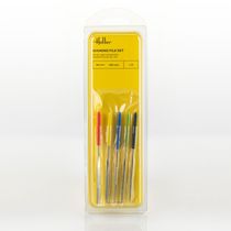 Outils de modélisme : Set de 5 limes diamantées - Heller 99005