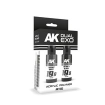 Set de peintures : Dual Exo 19A Cosmic Dust & 19B Infity Black - Ak Interactive AK1563
