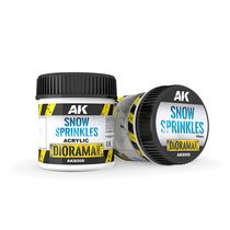 Accessoire de modélisme : Neige à saupoudrer 100 ml - Ak Interactive 8009