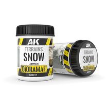 Accessoire de modélisme : Terrain neige 250 ml - Ak Interactive 8011
