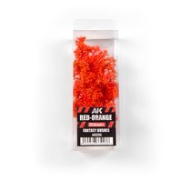 Végétation miniature : Buisson / arbre miniature fantaisie rouge orange - Ak Interactive 8266