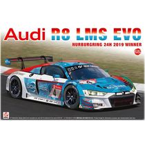 Maquette voiture plastique : Audi R8 LMS EVO Nurburgring 2019 1/24 - Nunu Beemax PN24026