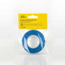 Outils de modélisme : Set de bande de masquage flexible (1, 2, 3, 6 mm x 18 m) - Heller 99014