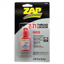 Colle pour maquette FREIN-FILET FORT Z71 - 6ml ROUGE - ZAP-165PT71