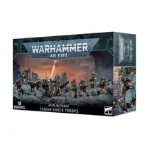 Games Workshop - Troupes De Choc Cadiennes : Astra Militarum - Warhammer 40,000 - 47-33