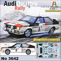 Maquette Audi Quattro Rally - 1:24 - Italeri 03642 3642