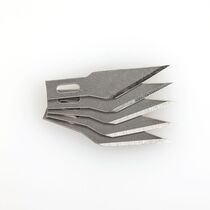 Outils de modélisme : Set de 5 lames de rechange à pointe fine pour scalpel - Heller 99008