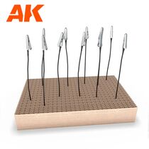 Accessoire de modelisme : Socle pour pinces crocodile - Ak Interactive 9100