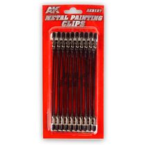 Accessoire de modélisme : 20 pinces crocodile en métal - Ak interactive 9127