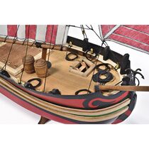 Maquette de bâteau bois : Le Trabaccolo au 1/30 - Amati B1562