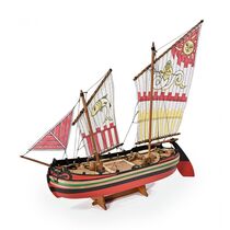 Maquette de bâteau bois : Le Trabaccolo au 1/30 - Amati B1562