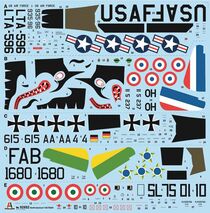 Maquette d'un avion militaire : T-6G Texan 1/48 - Italeri 92652