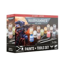 Games Workshop -  Set de peintures + outils - Warhammer 40,000 60-12
