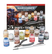 Games Workshop : Set de peintures + outils - Warhammer 40,000 60-12