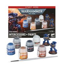 Games Workshop -  Space Marines: Intercessors + Set de Peinture - Warhammer 40,000 60-11