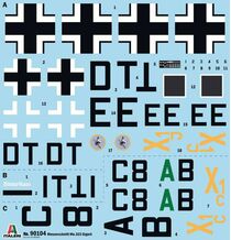 Maquette d'un avion militaire : Messerschmitt Me 323 Gigant 1/72 - Italeri 90104