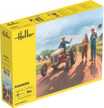 Figurines : Fermiers 1/24 - Heller 82752