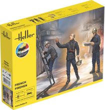 Figurines : Starter kit Pompiers 1/24 - Heller 58753