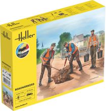Coffret de figurines : Starter kit Ouvriers 1/24 - Heller 58754